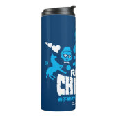 Robot Chicken Nerd Unicorn Graphic Thermosbeker (Gedraaid links)