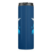 Robot Chicken Nerd Unicorn Graphic Thermosbeker (Achterkant)