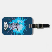 Robot Chicken Scientist Head Graphic Bagagelabel (Voorkant horizontaal)