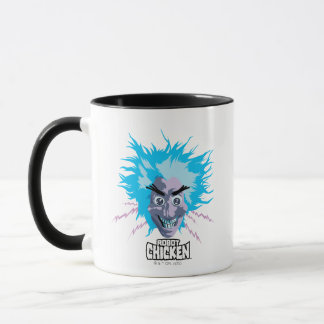 Robot Chicken Scientist Head Graphic Mok