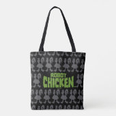 Robot Chicken Silhouette Pattern Draagtas (Achterkant)