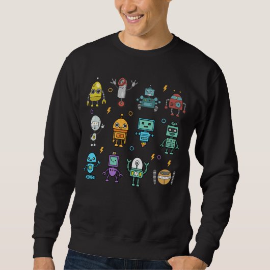 Robot Collectie Funny Robotics Trui (Voorkant)
