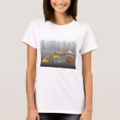 Robot Construction Worker T-shirt (Voorkant)