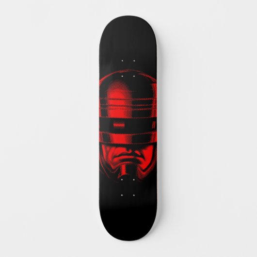 Robot Cop Helmet Skateboard (Voorkant)