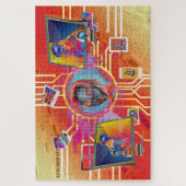 robot cyborg puzzel legpuzzel (Verticaal)