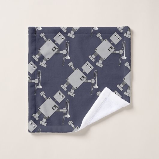 Robot de combat (Gant de toilette)