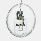 Robot de poche ornement (Gauche)