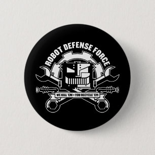 Robot Defence Force Button