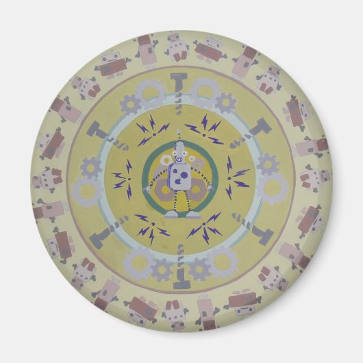 Robot Dial Magneet (Voorkant)