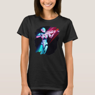Robot die Violin Violinist Music Orchestra Str. sp T-shirt
