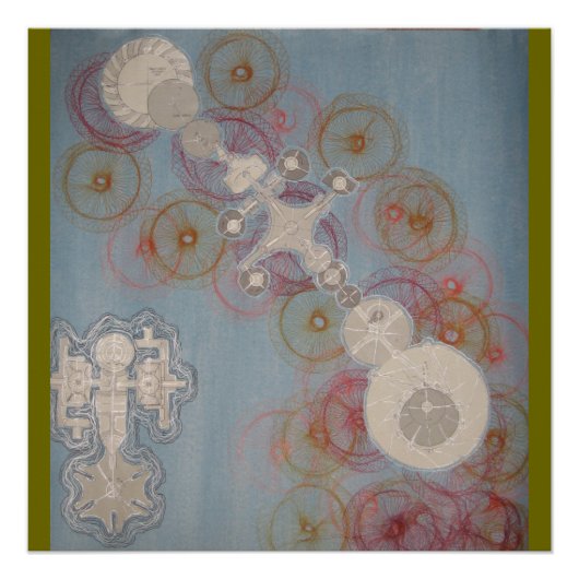 Robot Dreams Poster van 20 x 20 inch Perfect Poster (Voorkant)