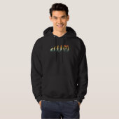 Robot Evolution Robotics Engineer Kunstmatige Inte Hoodie (Voorkant volledig)