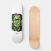 Robot Frankenstein shredder Skateboard (Voorkant)