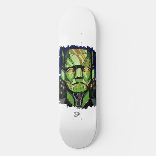 Robot Frankenstein shredder Skateboard (Voorkant)