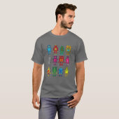 Robot Funny Robot Technologie T-shirt (Voorkant volledig)