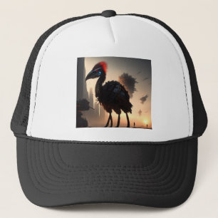 Robot futuriste Australian Emu, Casquette de camio