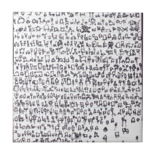 Robot Genome 001 Tegeltje