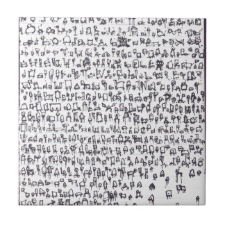 Robot Genome 001 Tegeltje