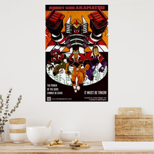 Robot God Akamatsu Poster 1 (Keuken)