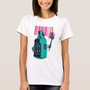 Robot Graffitti T-shirt