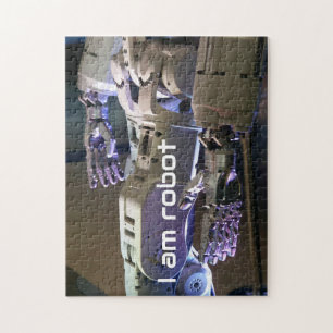 Robot handen legpuzzel