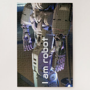 Robot handen legpuzzel