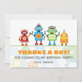 Robot - Hartelijk dank | Bedankt a Bot! (Voorkant)