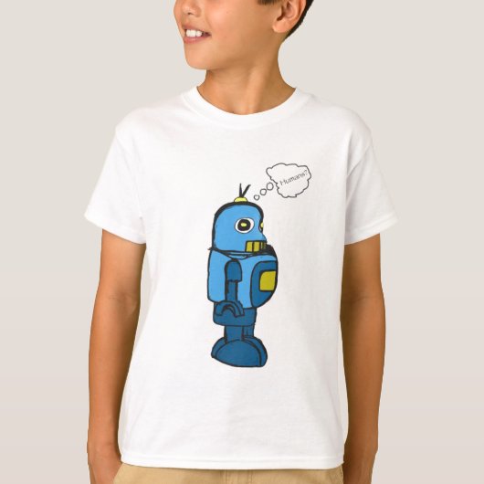 Robot Humans T-shirt (Voorkant)