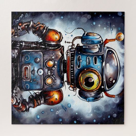 Robot I Legpuzzel (Horizontaal)