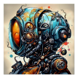 Robot II Perfect Poster