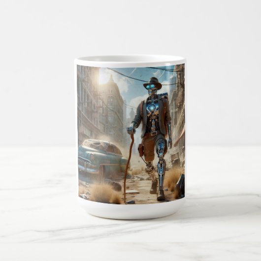 Robot in Ghost Town Koffiemok (Center)