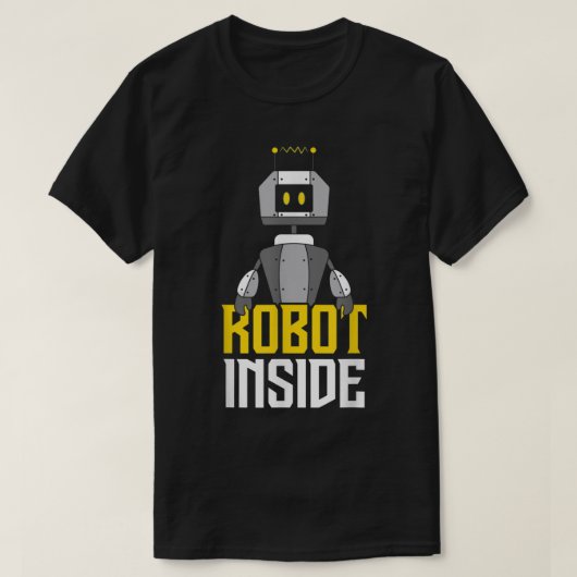 Robot InsideRobotics EngineeringRobotics Technicia T-shirt (Design voorkant)