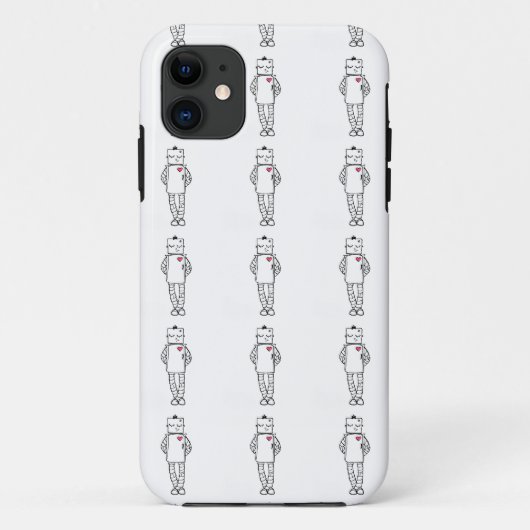 Robot iPhone 5 Hoesje (Achterkant)
