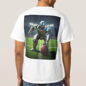 Robot jouer football graphique Tshirt (Dos)