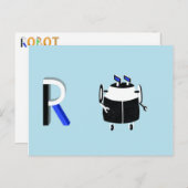Robot Kaart (Voorkant / Achterkant)