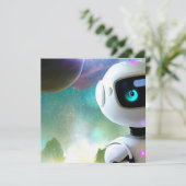 Robot Kaart (Staand voorkant)