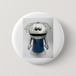 Robot-knop Key Chaiin Ronde Button 5,7 Cm