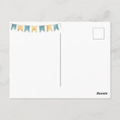 Robot konijnen Pasen Briefkaart (Achterkant)