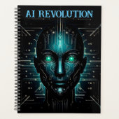 Robot kunstmatige intelligentie fantasie kunst wet planner (Voorkant)