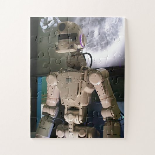 Robot Legpuzzel (Verticaal)