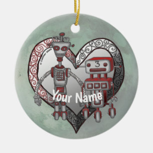 Robot Liefde ornament