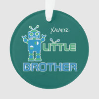 Robot Little Brother Personalized Kinder Sibling