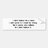 Robot Logic Bumpersticker (Voorkant)