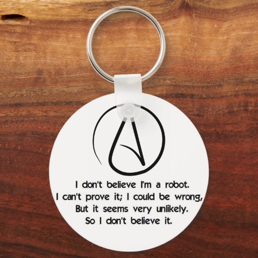 Robot Logic Sleutelhanger (Voorkant)