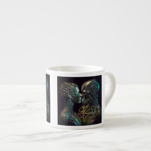 Robot Love Espresso Mok