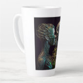 Robot Love Latte Mug (Angle gauche)