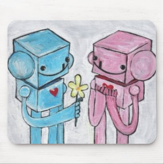 Robot Love Mousepad Muismat