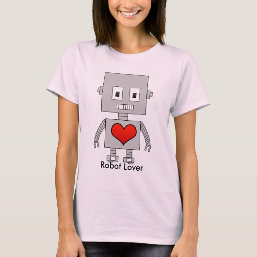 Robot Lover T-shirt (Voorkant)