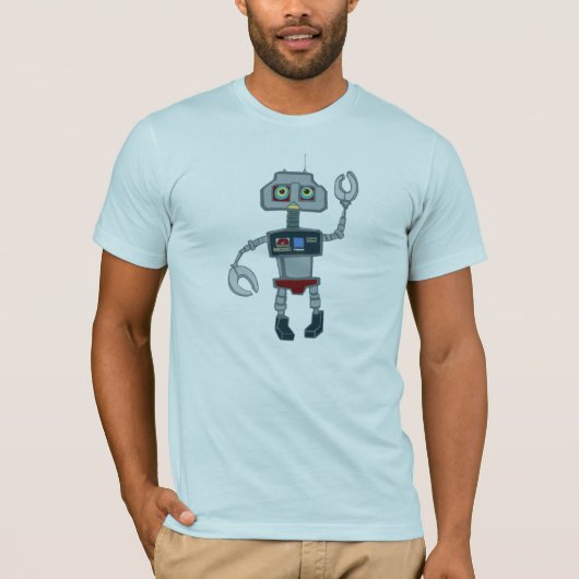 Robot (man) t-shirt (Voorkant)