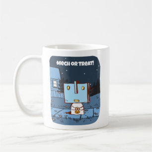 Robot miette rétro Halloween Mug